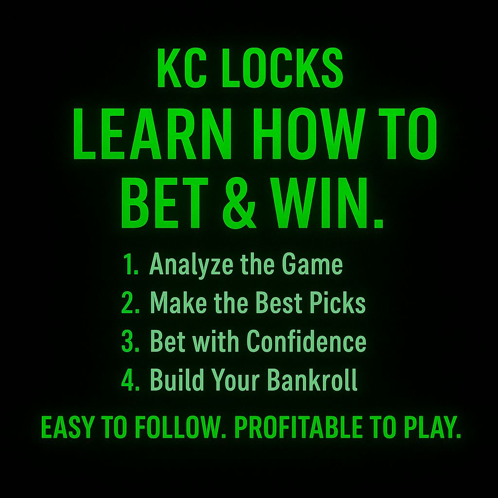 KC LOCKS: ULTIMATE NFL BETTING EDGE
